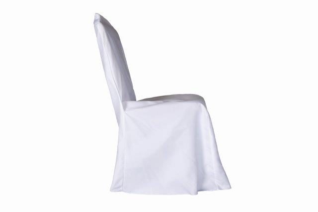 Classic Solid White chair cover